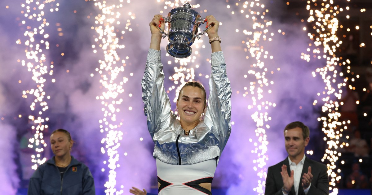 US Open: Sabalenka wins second straight title, defeats Anisimova | Tennis News