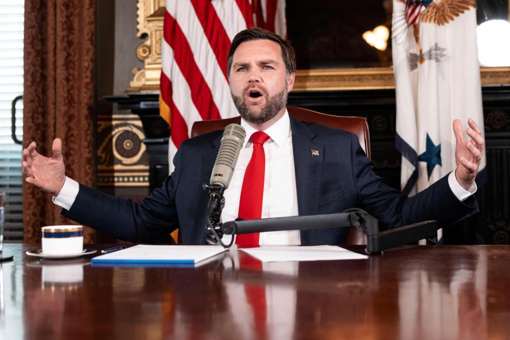 Vice President JD Vance hosts Kirk's radio show