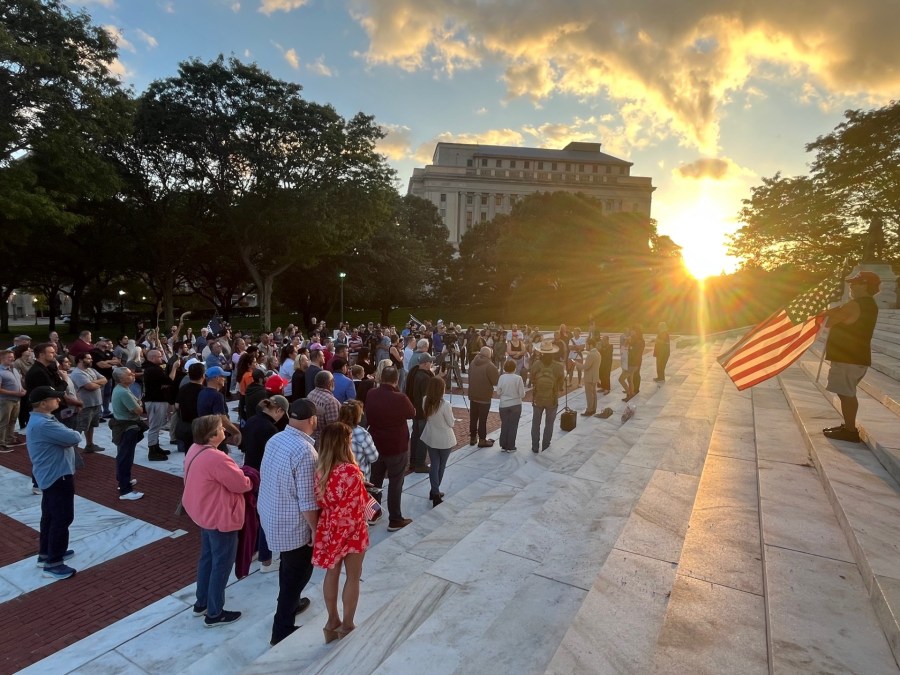 Vigil at RI State House honors conservative activist Charlie Kirk