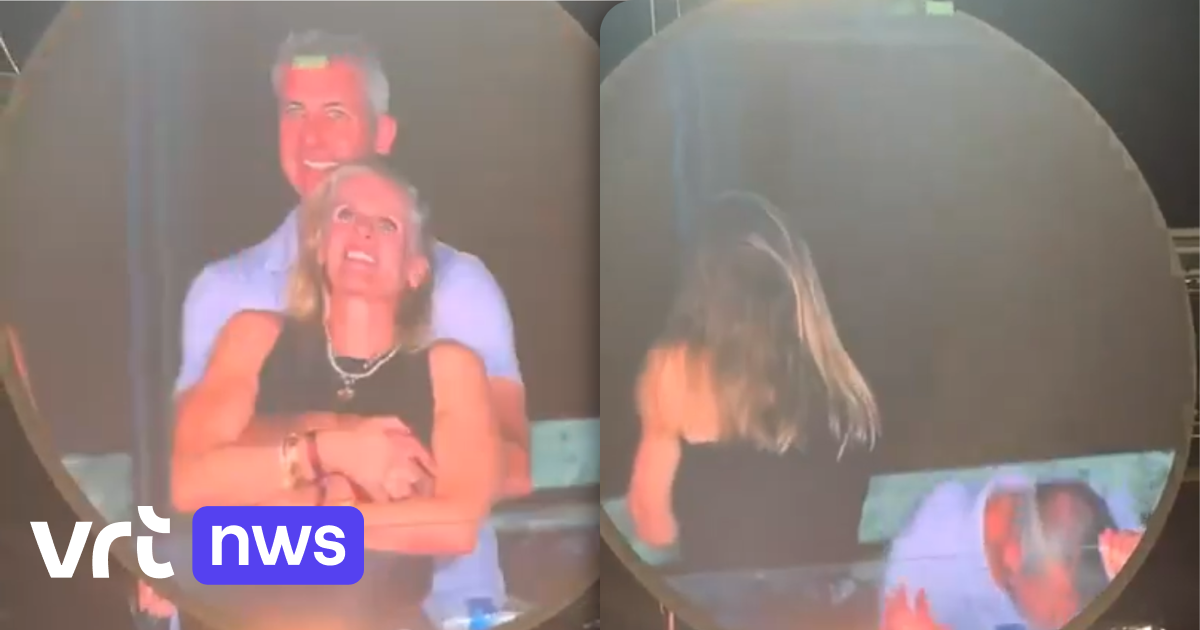 Vrouw die 'betrapt' werd op concert van Coldplay was al weken weg van echtgenoot