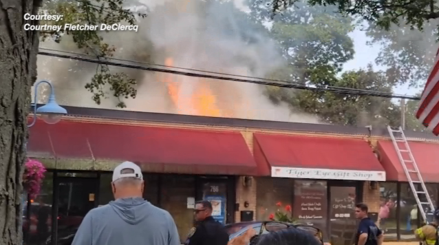 Warwick firefighters return to Tiger Eye Gift Shop for recurrence of hot spots
