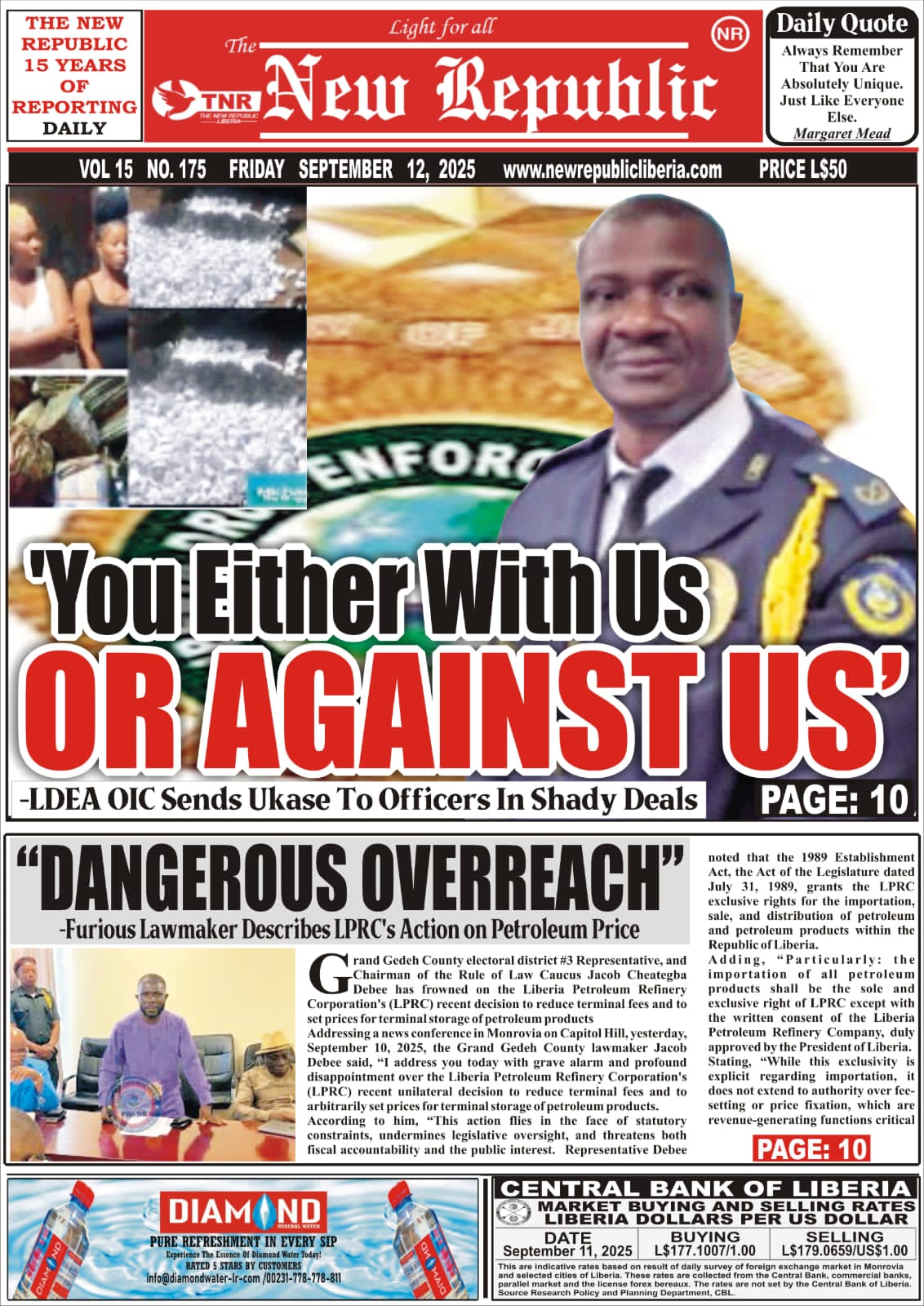 ‘You Either With Us Or Against Us’