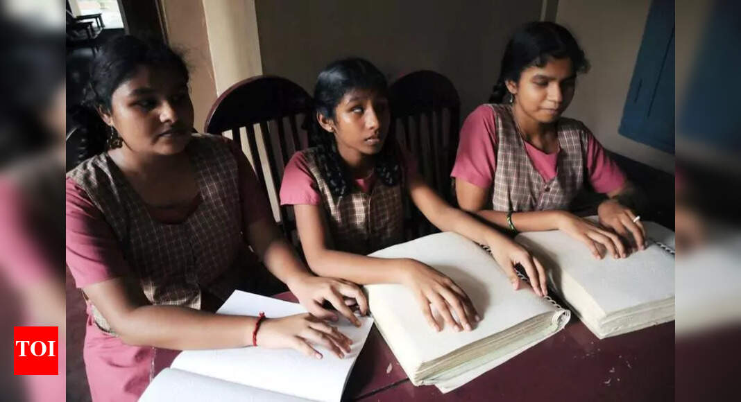 AI tool by IIIT-A to help visually impaired kids access textbooks | Prayagraj News