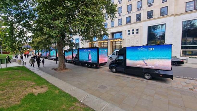Antigua and Barbuda Tourism Authority Digivan tour takes the twin-island nation to the streets of London