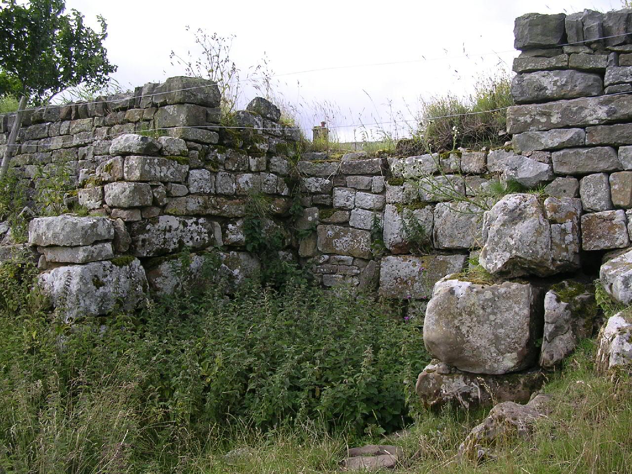 Site of the Roman fort in High Rochester, Northumberland, England
