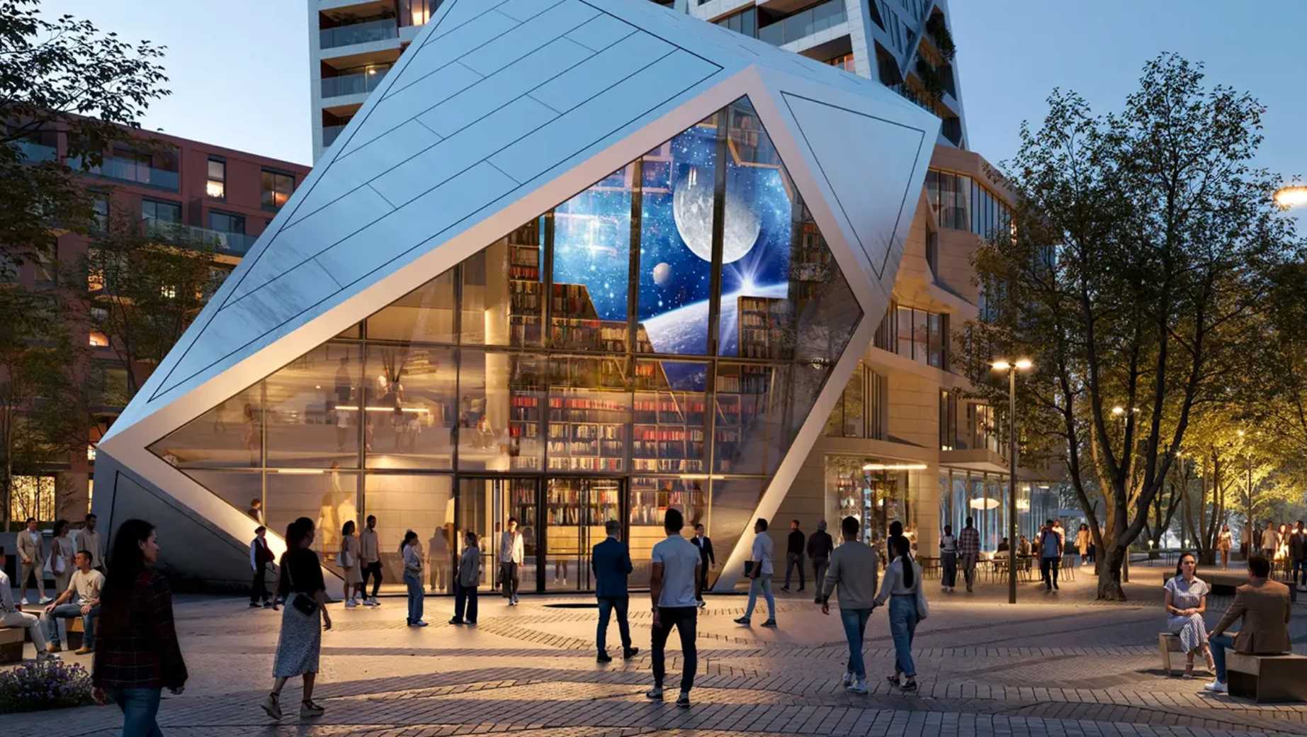 Archistar Daniel Libeskind Designs Prague District