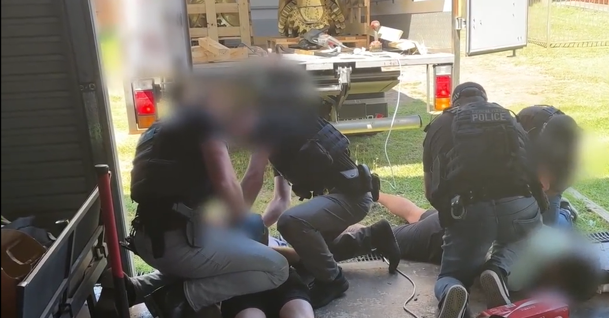 Australian and Chilean police arrest five men for failed plot to import 36kg of cocaine worth $11.7 million