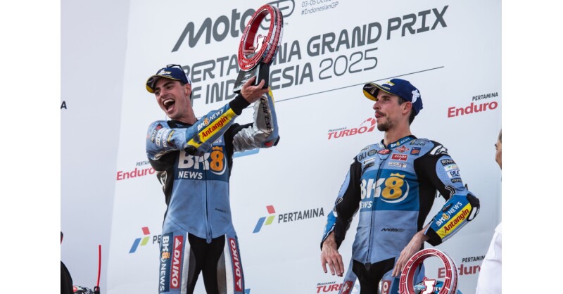 BK8 Gresini Racing MotoGP Heads to Sepang After Historic Double Podium in Indonesia
