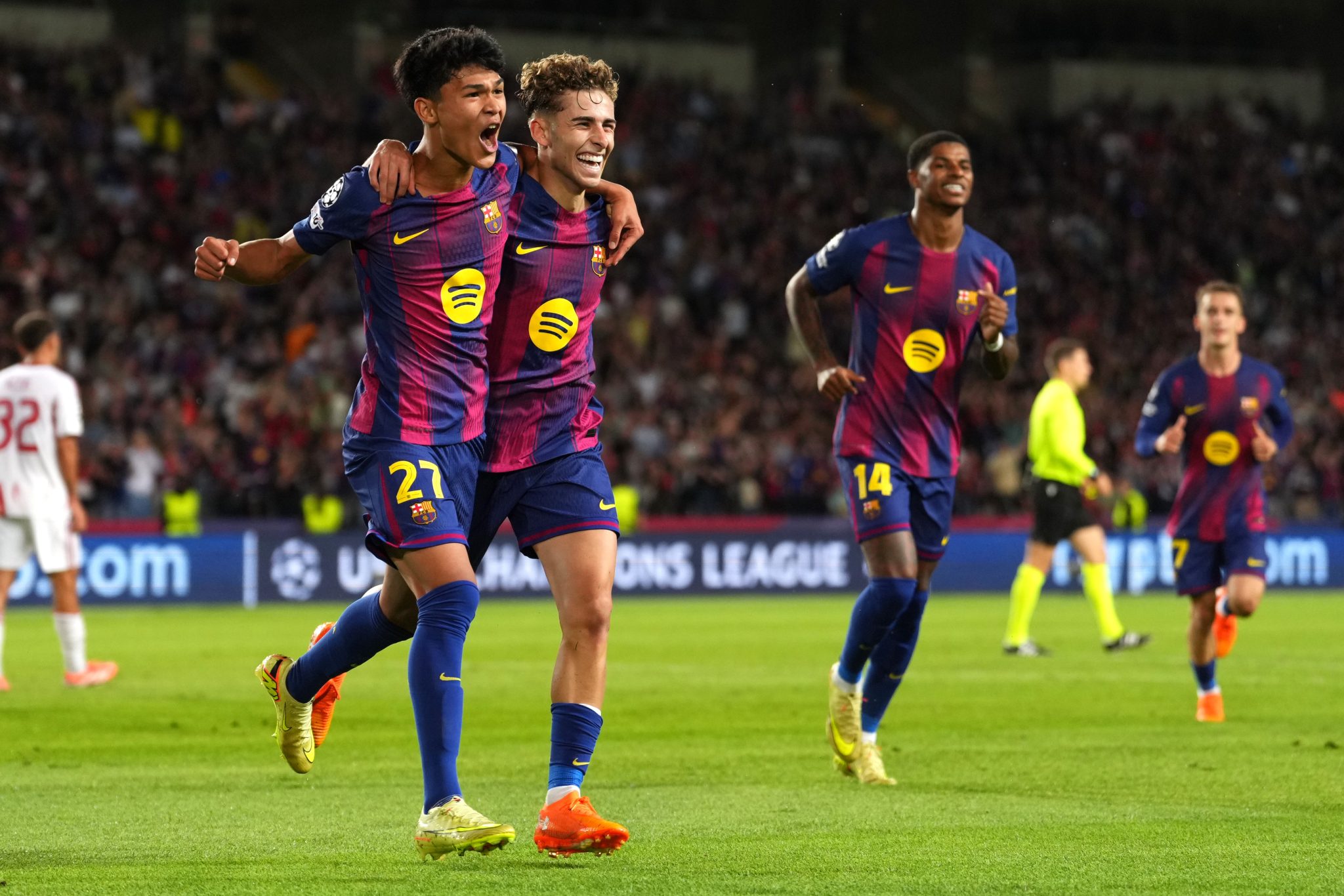 Barcelona Crush Olympiacos in Dominant Champions League Win