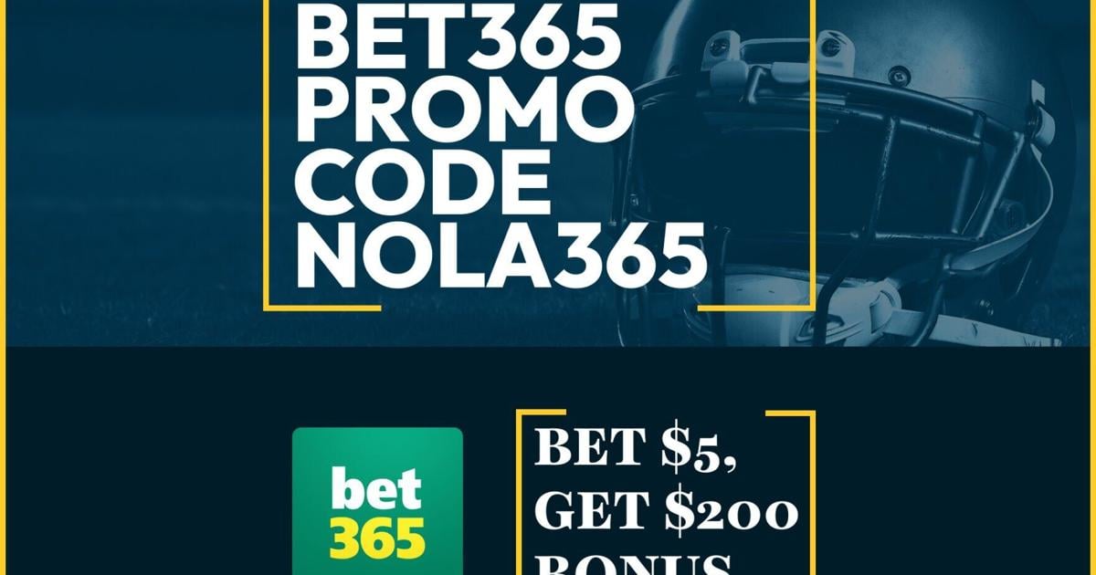 Bet365 Promo Code NOLA365: Score $200 NFL Week 7 Bonus | Betting