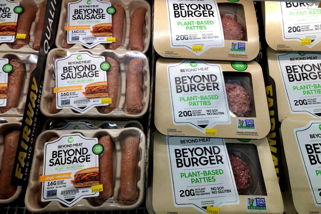 Beyond Meat shares briefly sizzle on Walmart deal and meme stock interest