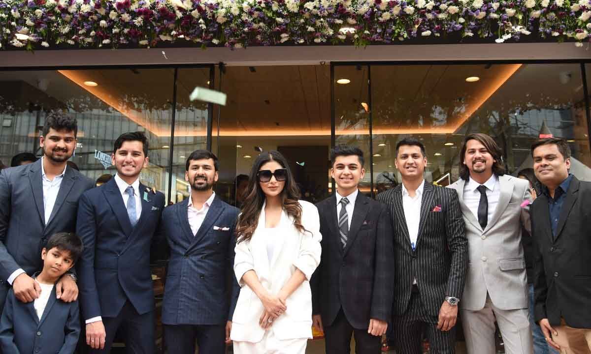 Bollywood Actress Mouni Roy Grand launched of Kamal Lifestyle House by Kamal Watch Co. At Hitech City