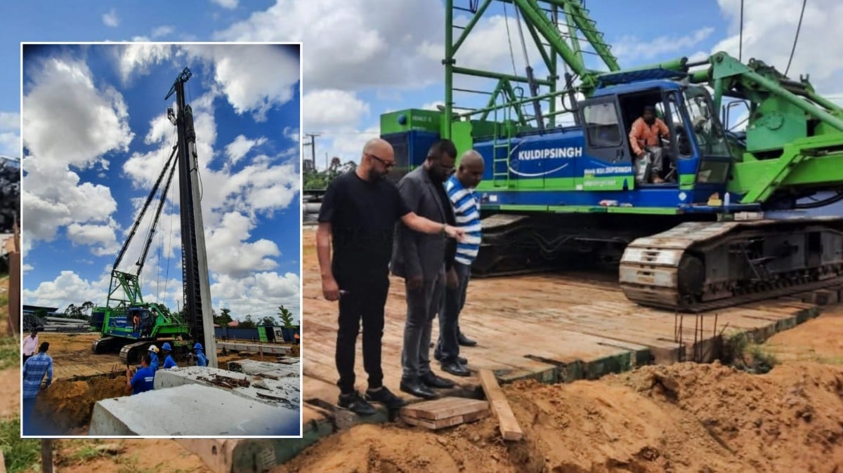 Bouw eerste reuzenrad van Suriname in volle gang