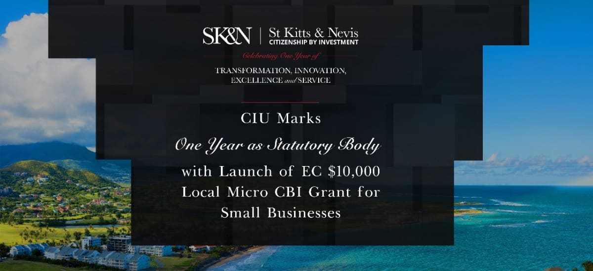 CIU Marks One Year as Statutory Body with Launch of EC $10,000 Local Micro CBI Grant for Small Businesses