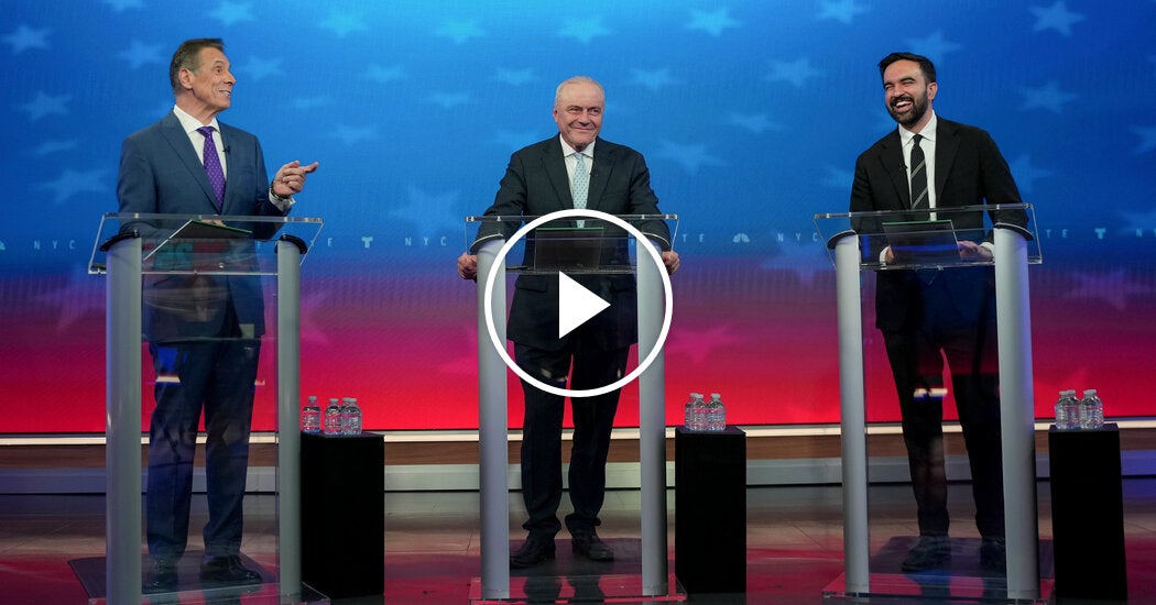 Candidates Battle in First Debate of N.Y.C. Mayor Race