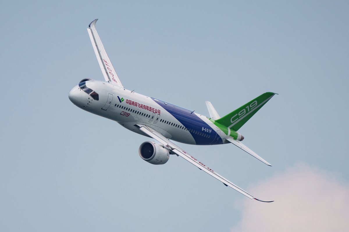 China’s C919 Jet Faces Turbulent Skies Amid US-China Trade Tensions