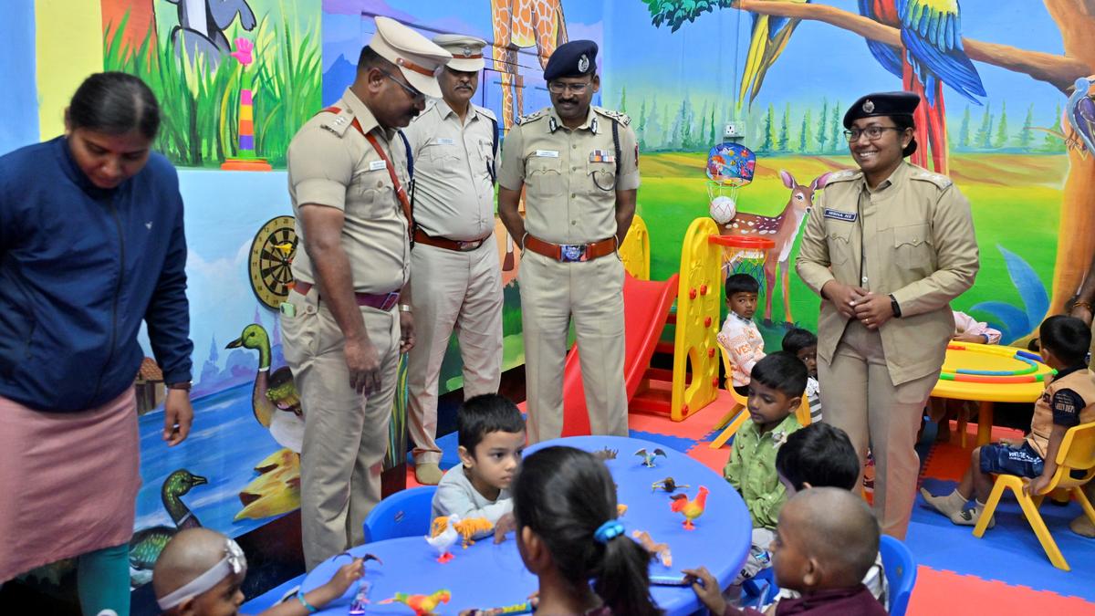 Creche for children of police personnel inaugurated in the Nilgiris
