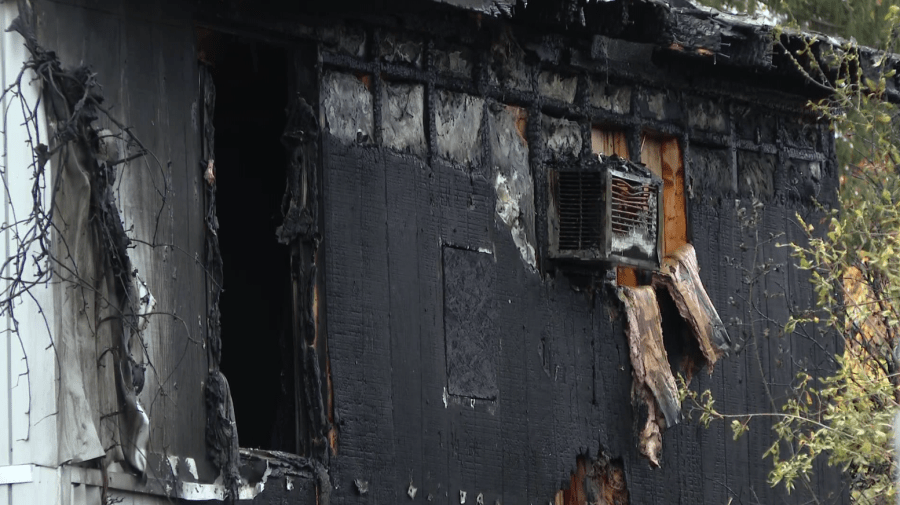 Crews knock down fire at abandoned house in Johnston