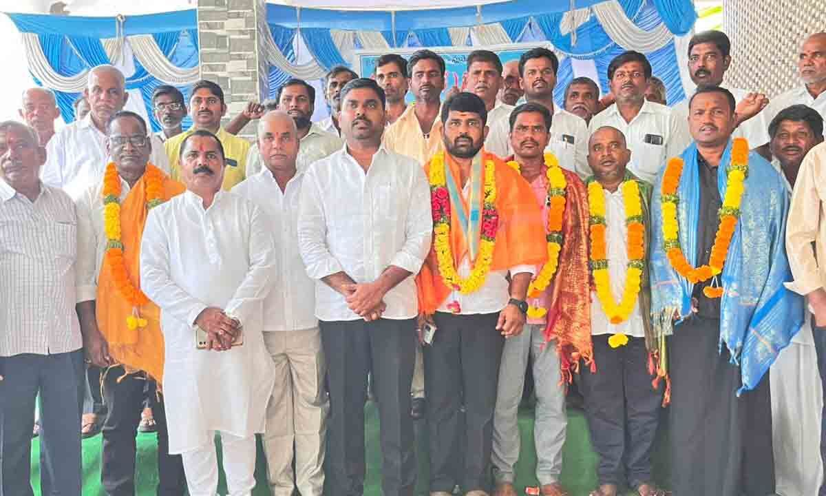 Devarakadra Mandal Sagar Sangam Elects New Committee, Sakkeri Ramanjaneyulu elected as President