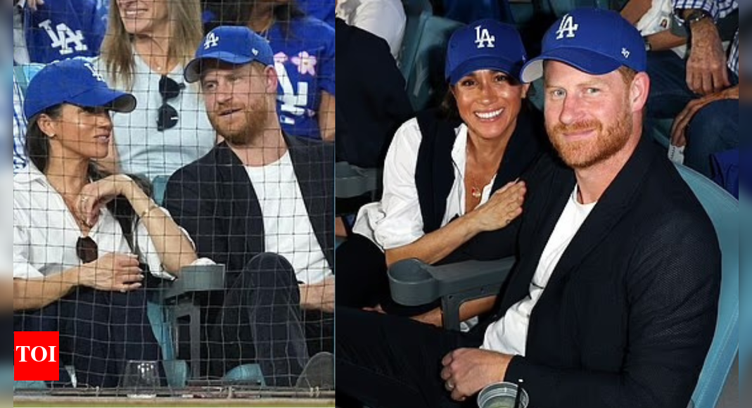 Dodgers fans outraged after Prince Harry and Meghan Markle get royal treatment with front row seats at World Series Game 4 | MLB News