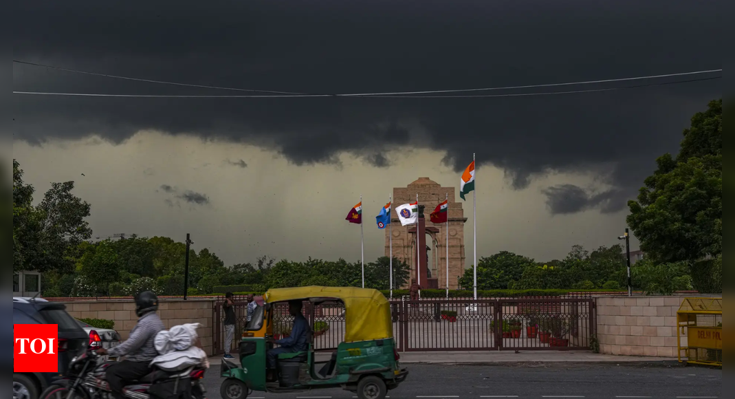 Downpour in Delhi-NCR: Heavy rain lashes national capital; flight operations impacted | India News