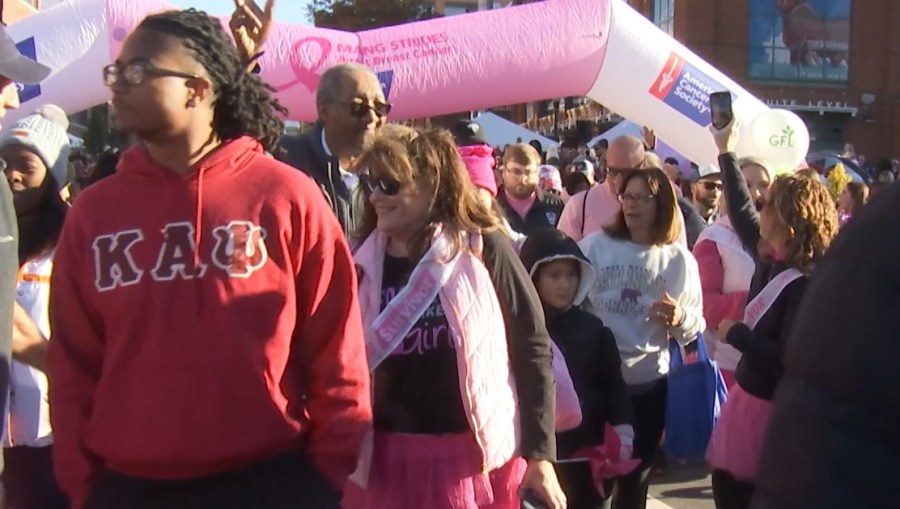Durham hosts 'Making Strides of the Triangle' 5K walk to raise funds in fight against breast cancer