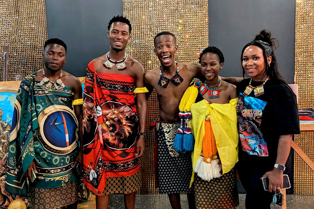ESWATINI PRIDE SHINES IN SANDTON: SALUKAZANA TAKES CULTURE ABROAD