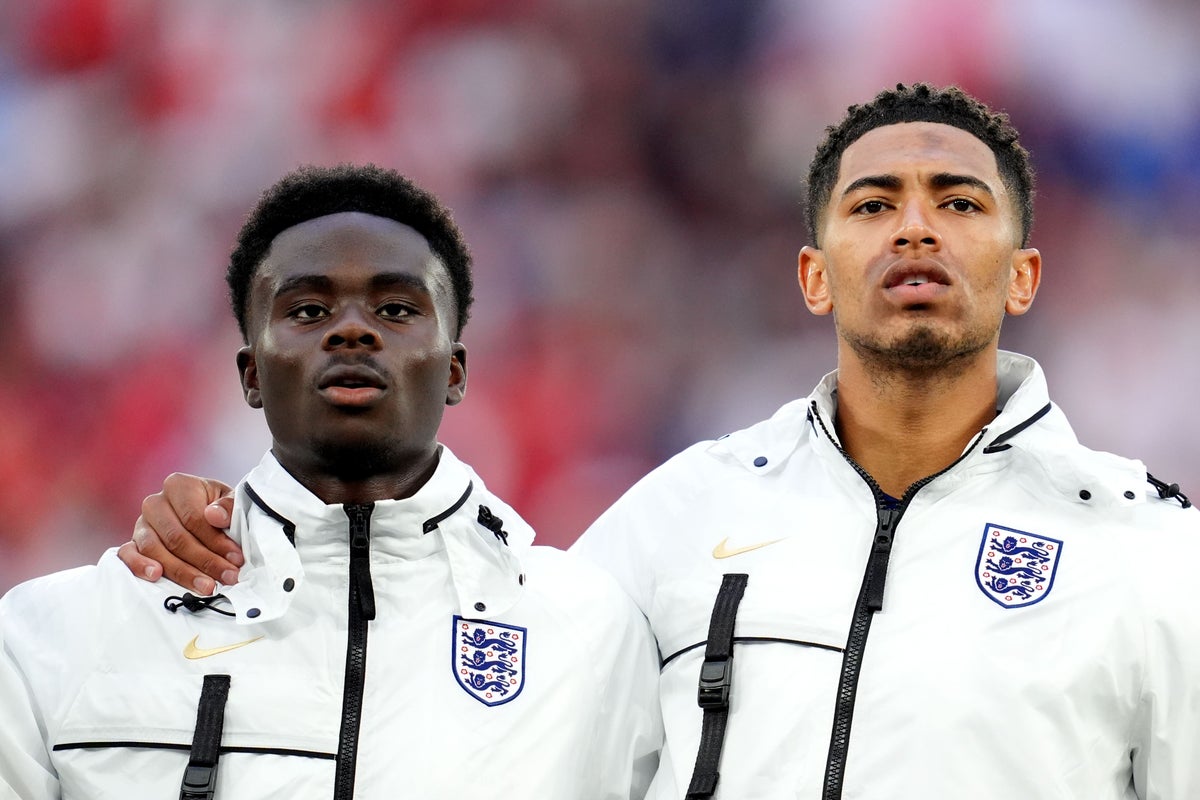 England squad: Jude Bellingham and Bukayo Saka looking for recalls