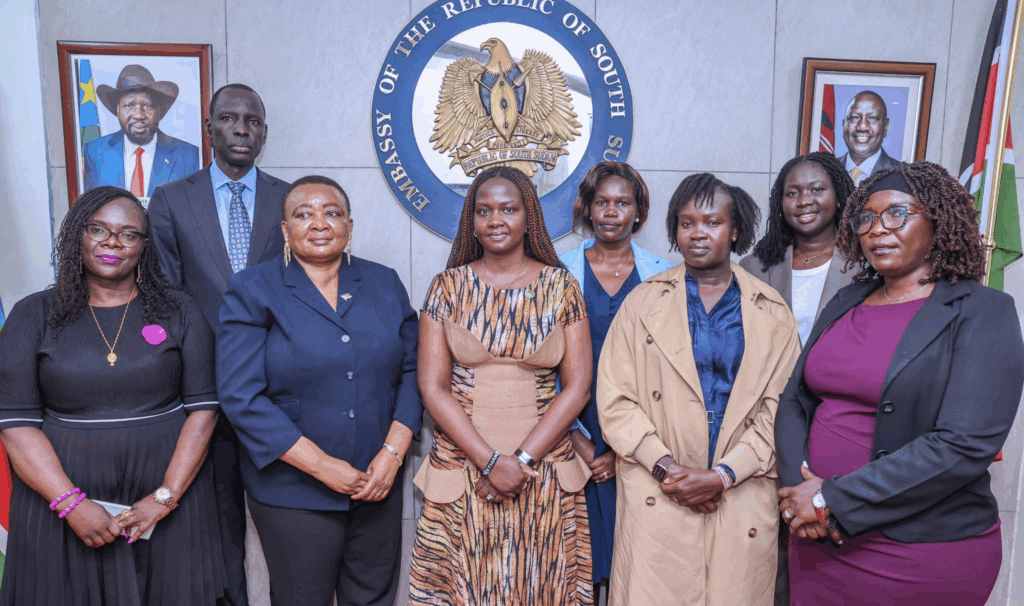 Envoy Adut urges unity, positive representation for youth in Kenya