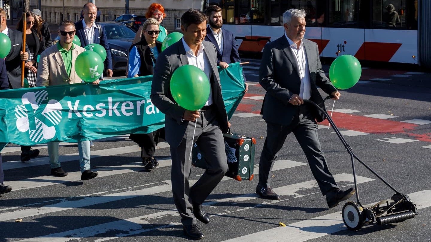 In the capital, Mihhail Kõlvart’s Centre Party once again finished first, taking 41.3 per cent of the vote and 37 of the council’s 79 seats – three short of an outright majority. Photo: the Centre Party.