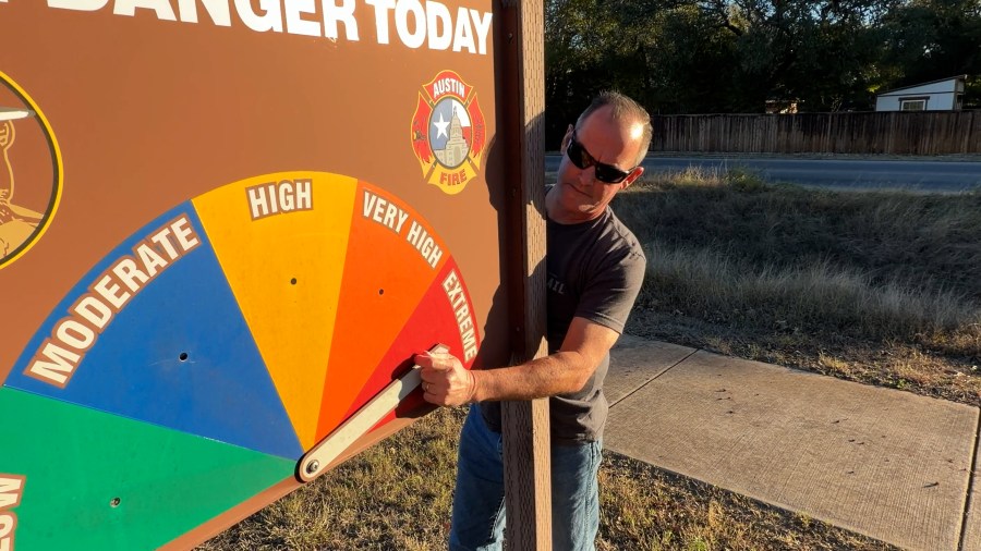 Extreme wildfire risk Wednesday; Austin Fire and others ready for potential blazes