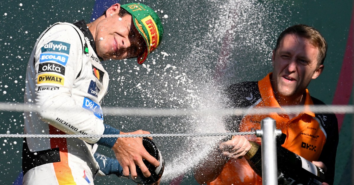F1 Mexico City: Norris wins GP to take world championship lead from Piastri | Motorsports News