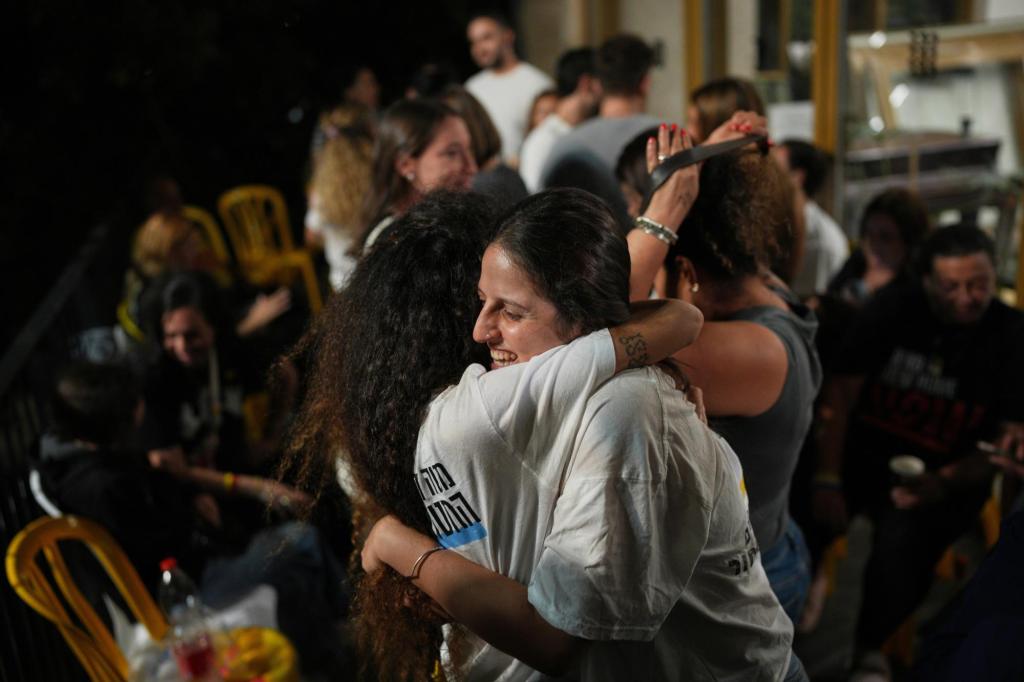 Families of Israeli hostages erupt in joy as freedom nears for captives