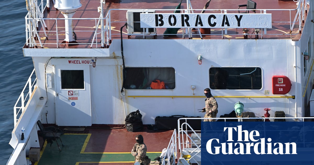French military detain two after boarding Russia-linked oil tanker suspected of launching drones | France