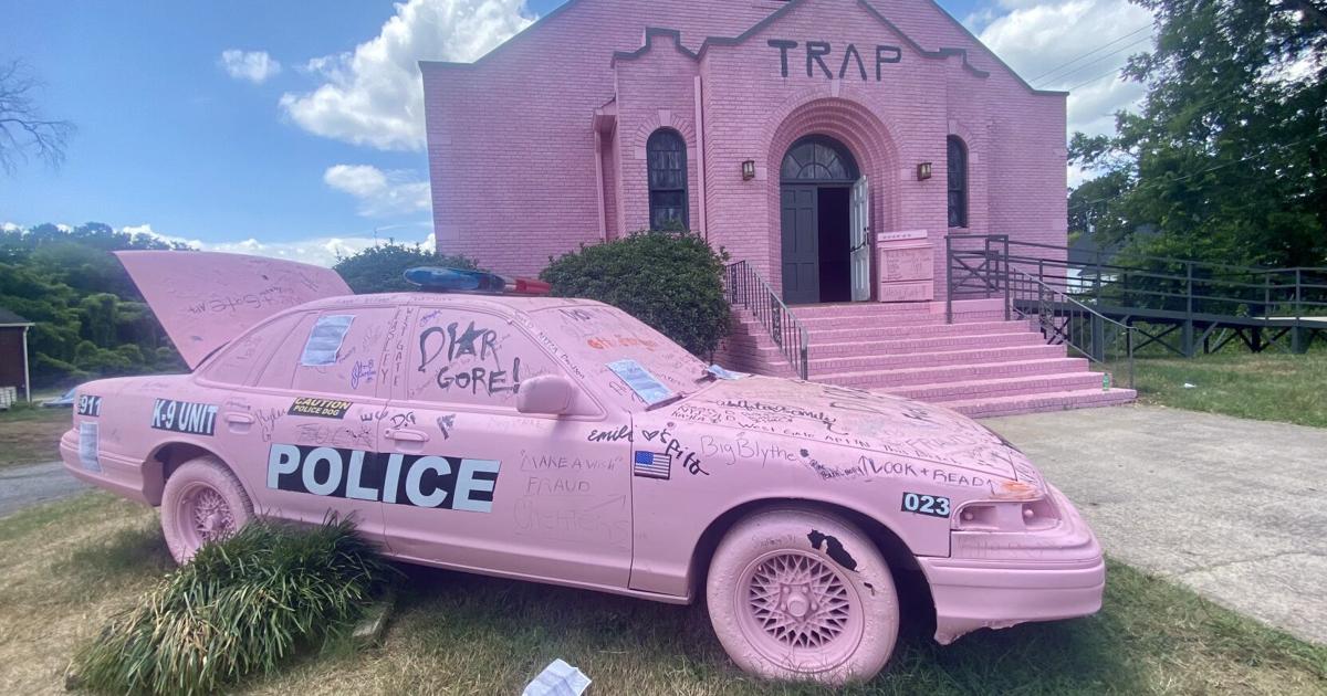 Greenville SC's pink church stunt developer arrested on DUI