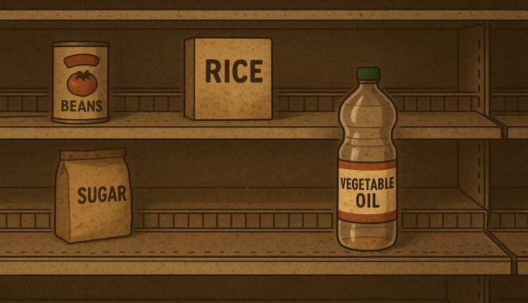 Groceries in Cuba and the Empty Bottle of Oil