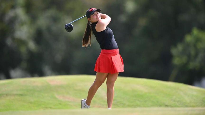 Hackett ties for first, Lady Tops take third at Intercollegiate