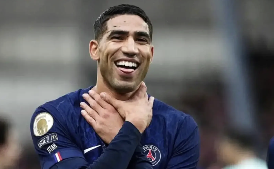 Hakimi Named in Ligue 1 Team of the Week