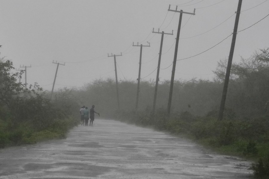 Hurricane Melissa makes landfall in eastern Cuba as a Category 3 storm