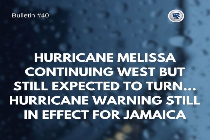 Hurricane Melissa poised to slam Caribbean; 1.6 million children at risk