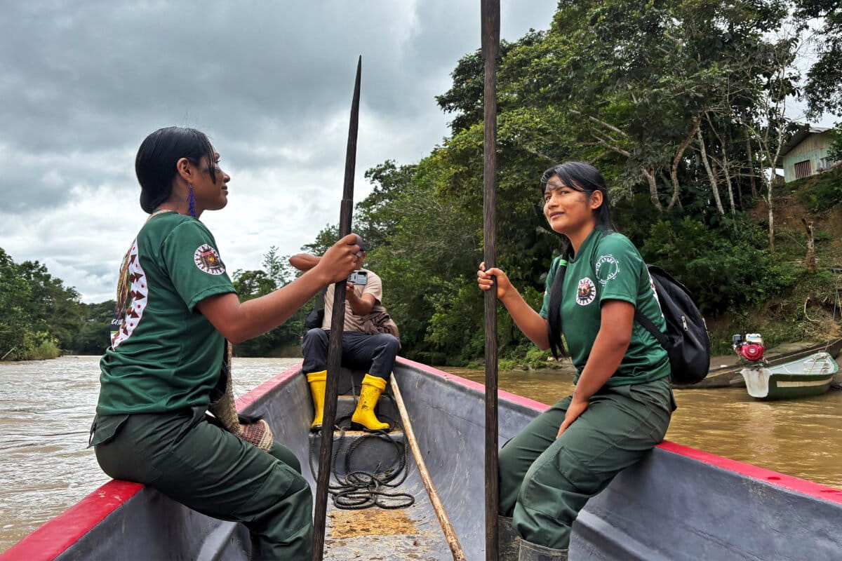 Indigenous guardians successfully keep extractives out of Ecuador's Amazon forests