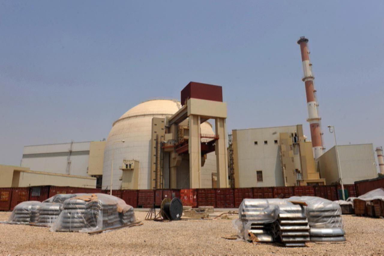This handout image supplied by the IIPA (Iran International Photo Agency) shows a view of the reactor building at the Russian-built Bushehr nuclear power plant as the first fuel is loaded, in Bushehr, southern Iran on Aug. 21, 2010. (Photo via IIPA)