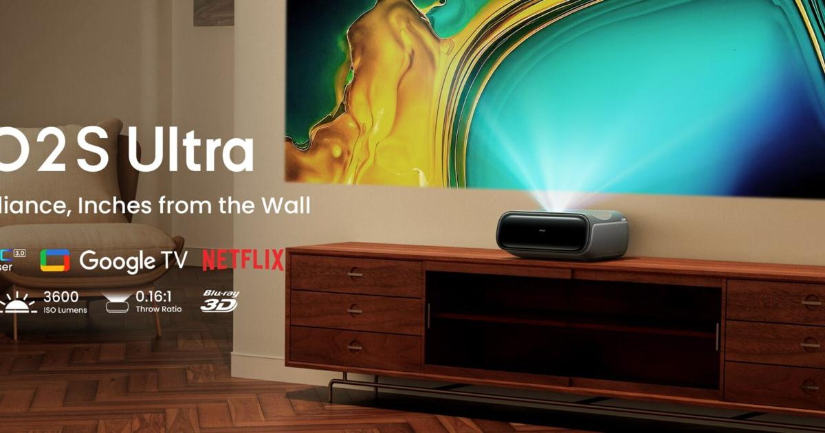 JMGO launches the O2S Ultra: the most advanced compact ultra-short throw tri-laser projector on the market | Press Releases