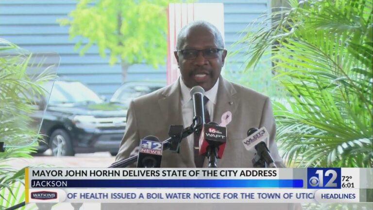 Jackson Mayor John Horhn delivers State of the City Address – CONVEN ...