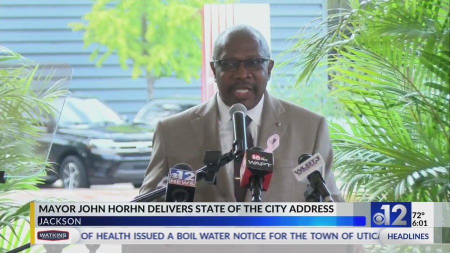 Jackson Mayor John Horhn delivers State of the City Address