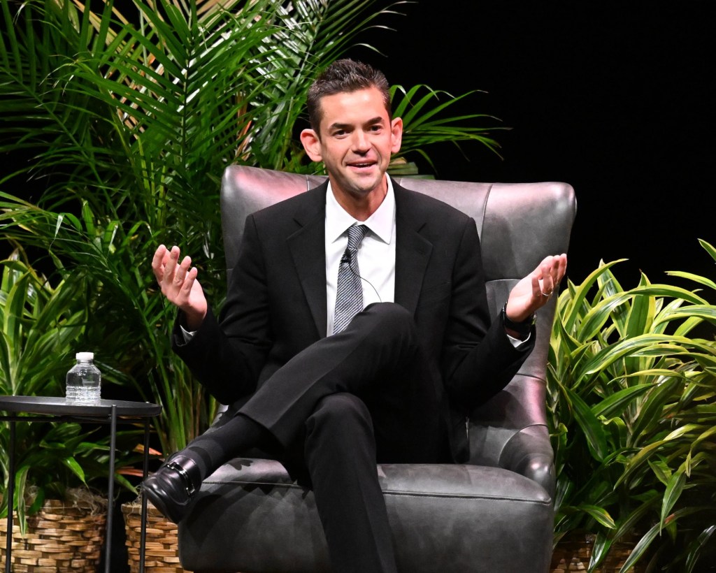 Jared Isaacman, entrepreneur and astronaut, discusses business and space at Lehigh University