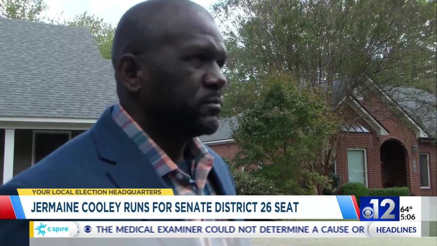Jermaine Cooley running for Senate District 26 seat