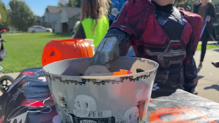 Kids enjoy accessibility-friendly Halloween near Rockford