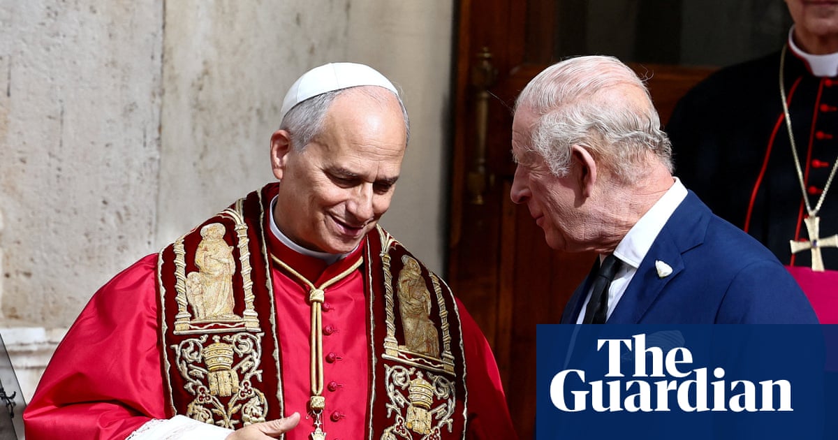 King Charles makes history by praying publicly with Pope Leo | King Charles III