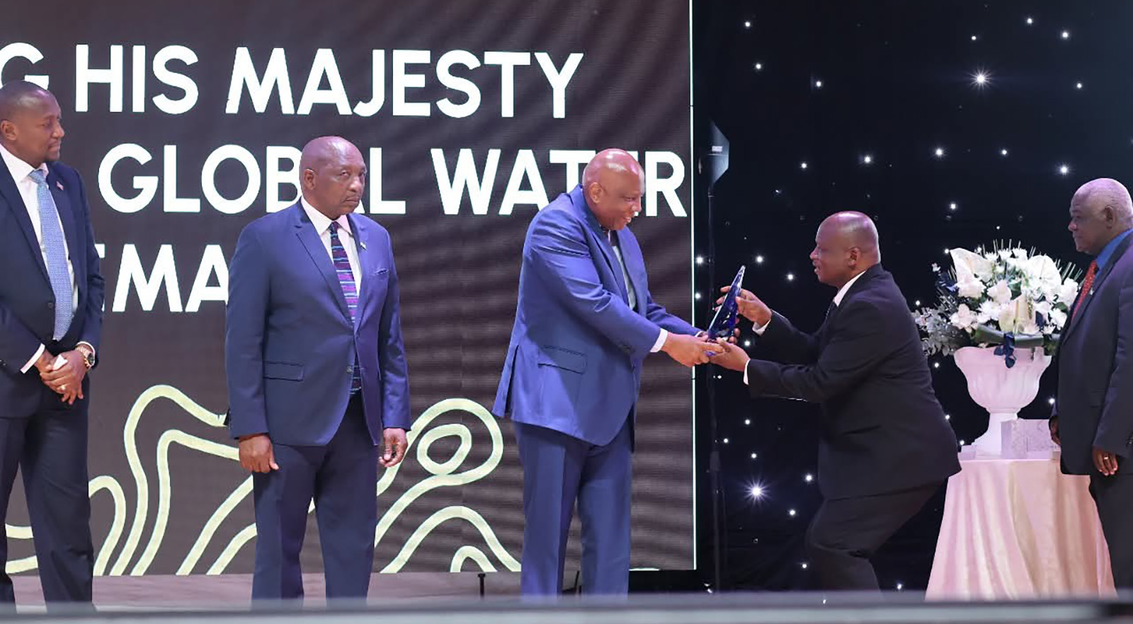 King Letsie III receives global water award - The Reporter Lesotho